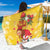 Spain Tió de Nadal Christmas Sarong Traditional Christmas Log Yellow Version