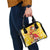 Spain Tió de Nadal Christmas Shoulder Handbag Traditional Christmas Log Yellow Version