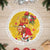 Spain Tio de Nadal Christmas Tree Skirt Traditional Christmas Log Yellow Version - Wonder Print Shop