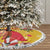 Spain Tio de Nadal Christmas Tree Skirt Traditional Christmas Log Yellow Version - Wonder Print Shop