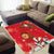 Spain Tio de Nadal Christmas Area Rug Traditional Christmas Log Red Version - Wonder Print Shop