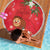 Spain Tio de Nadal Christmas Beach Blanket Traditional Christmas Log Red Version - Wonder Print Shop