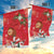 Spain Tio de Nadal Christmas Garden Flag Traditional Christmas Log Red Version - Wonder Print Shop