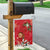 Spain Tio de Nadal Christmas Garden Flag Traditional Christmas Log Red Version - Wonder Print Shop