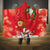 Spain Tió de Nadal Christmas Hooded Blanket Traditional Christmas Log Red Version