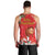 Spain Tio de Nadal Christmas Men Tank Top Traditional Christmas Log Red Version - Wonder Print Shop