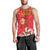 Spain Tio de Nadal Christmas Men Tank Top Traditional Christmas Log Red Version - Wonder Print Shop