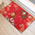 Spain Tio de Nadal Christmas Rubber Doormat Traditional Christmas Log Red Version - Wonder Print Shop