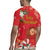 Spain Tio de Nadal Christmas Rugby Jersey Traditional Christmas Log Red Version - Wonder Print Shop