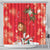 Spain Tió de Nadal Christmas Shower Curtain Traditional Christmas Log Red Version