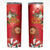 Spain Tio de Nadal Christmas Skinny Tumbler Traditional Christmas Log Red Version - Wonder Print Shop