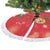 Spain Tio de Nadal Christmas Tree Skirt Traditional Christmas Log Red Version - Wonder Print Shop