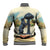 Spain El Oso y el Madrono Baseball Jacket Madrid City Watercolor - Wonder Print Shop