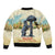 Spain El Oso y el Madrono Bomber Jacket Madrid City Watercolor - Wonder Print Shop