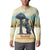 Spain El Oso y el Madrono Button Sweatshirt Madrid City Watercolor - Wonder Print Shop