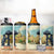 Spain El Oso y el Madrono 4 in 1 Can Cooler Tumbler Madrid City Watercolor - Wonder Print Shop