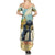 Spain El Oso y el Madrono Family Matching Summer Maxi Dress and Hawaiian Shirt Madrid City Watercolor - Wonder Print Shop