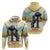 Spain El Oso y el Madrono Hoodie Madrid City Watercolor - Wonder Print Shop