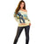 Spain El Oso y el Madrono Off Shoulder Sweater Madrid City Watercolor - Wonder Print Shop