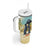 Spain El Oso y el Madrono Tumbler With Handle Madrid City Watercolor - Wonder Print Shop