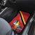 Personalized Belgium Car Mats Lion Rampant With Belgium Flag Colors - Wonder Print Shop