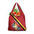 Personalized Belgium Grocery Bag Lion Rampant With Belgium Flag Colors