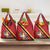 Personalized Belgium Grocery Bag Lion Rampant With Belgium Flag Colors