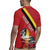 Personalized Belgium Rugby Jersey Lion Rampant With Belgium Flag Colors - Wonder Print Shop