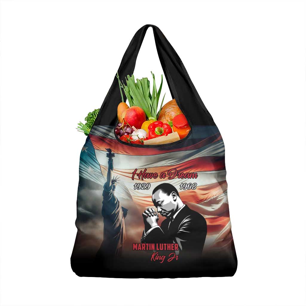 I Have a Dream MLK Day Grocery Bag The Time Is Always Right To Do What Is Right