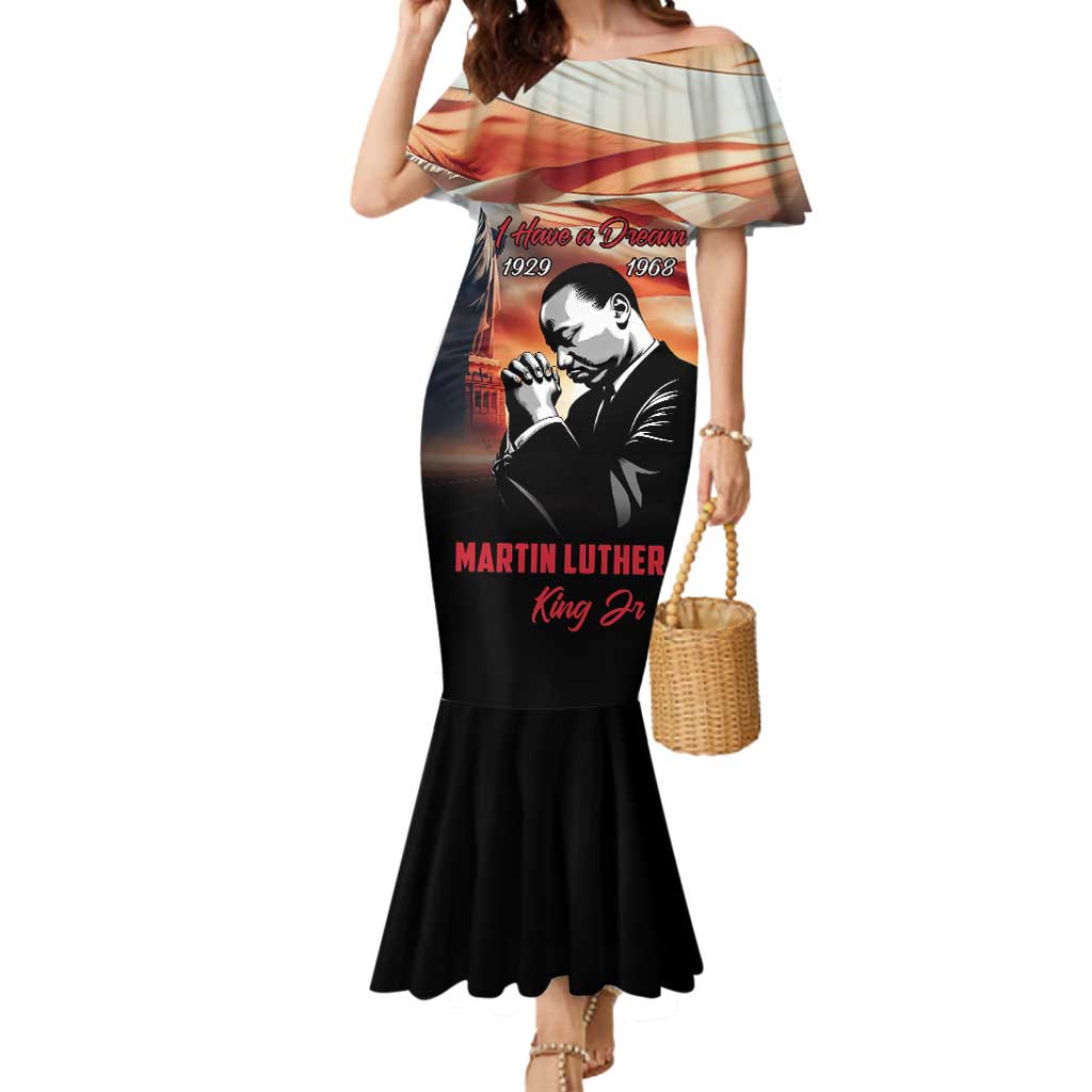 I Have a Dream MLK Day Mermaid Dress The Time Is Always Right To Do What Is Right - Wonder Print Shop