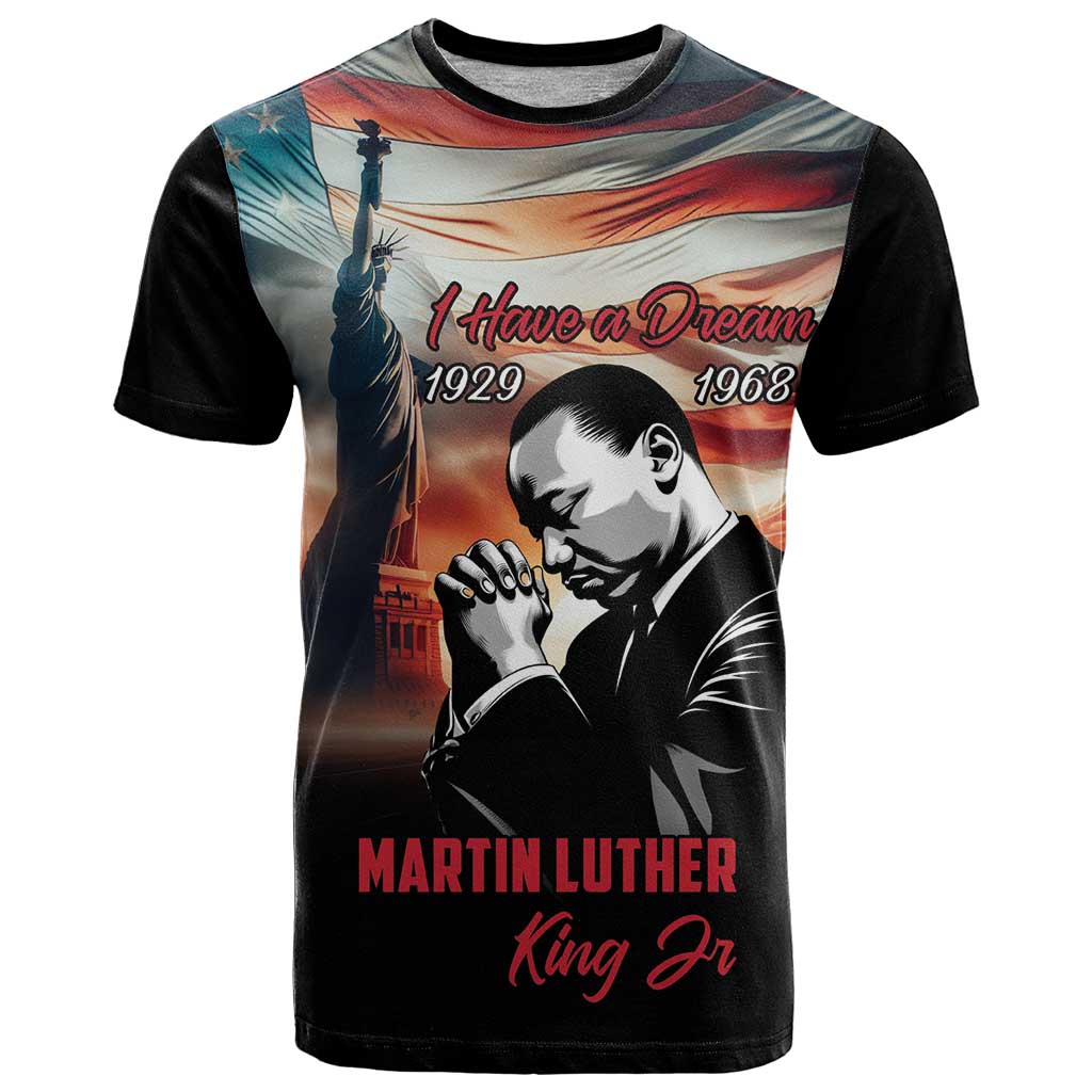 I Have a Dream MLK Day T Shirt The Time Is Always Right To Do What Is Right - Wonder Print Shop