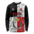 Custom Malta Rugby Long Sleeve Shirt L-imtaten Go Champions - Wonder Print Shop