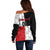 Custom Malta Rugby Off Shoulder Sweater L-imtaten Go Champions