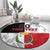 Custom Malta Rugby Round Carpet L-imtaten Go Champions