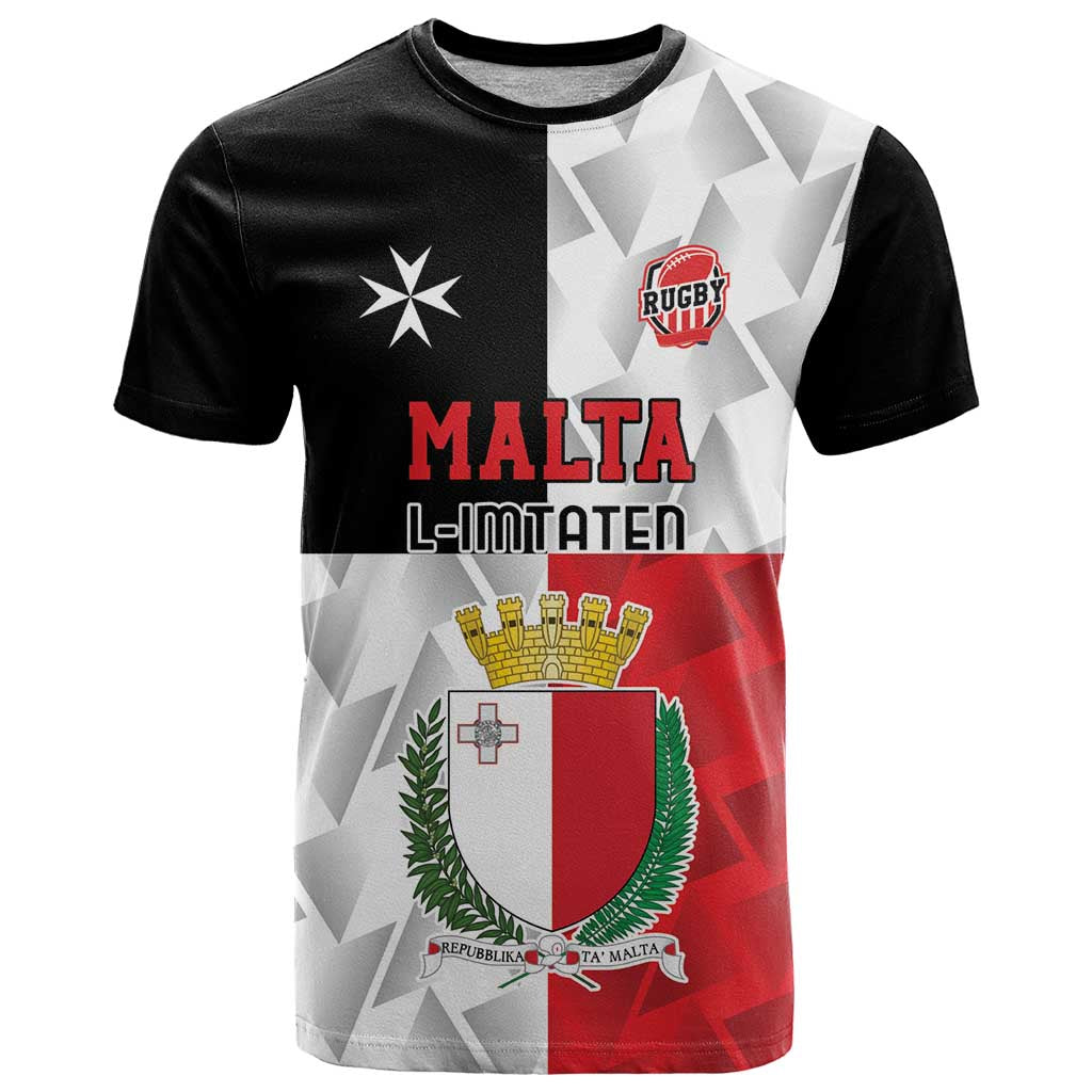 Custom Malta Rugby T Shirt L-imtaten Go Champions - Wonder Print Shop