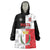 Custom Malta Rugby Wearable Blanket Hoodie L-imtaten Go Champions