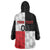 Custom Malta Rugby Wearable Blanket Hoodie L-imtaten Go Champions