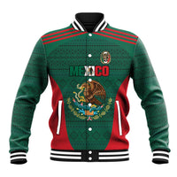 Custom Mexico Football Baseball Jacket Aztec Eagle Spirit - Wonder Print Shop