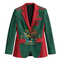 Custom Mexico Football Blazer Aztec Eagle Spirit - Wonder Print Shop