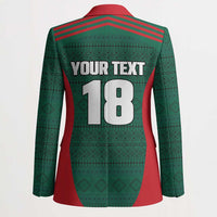 Custom Mexico Football Blazer Aztec Eagle Spirit - Wonder Print Shop