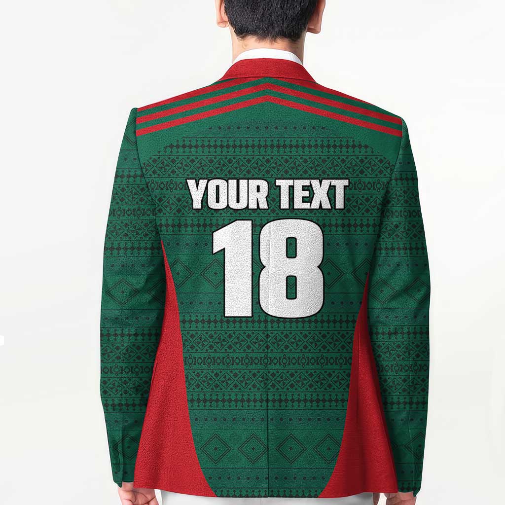 Custom Mexico Football Blazer Aztec Eagle Spirit - Wonder Print Shop