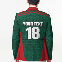 Custom Mexico Football Blazer Aztec Eagle Spirit - Wonder Print Shop
