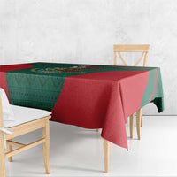 Mexico Football Tablecloth Aztec Eagle Spirit - Wonder Print Shop
