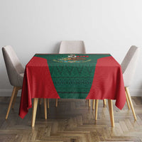 Mexico Football Tablecloth Aztec Eagle Spirit - Wonder Print Shop