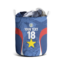 Custom Paraguay Football Laundry Basket La Albirroja Pride - Wonder Print Shop
