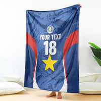 Custom Paraguay Football Blanket La Albirroja Pride - Wonder Print Shop