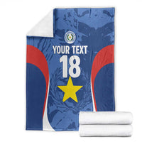 Custom Paraguay Football Blanket La Albirroja Pride - Wonder Print Shop