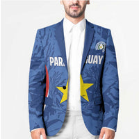 Custom Paraguay Football Blazer La Albirroja Pride - Wonder Print Shop