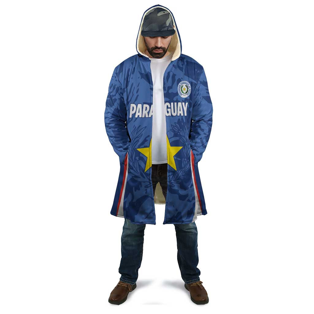 Custom Paraguay Football Cloak La Albirroja Pride - Wonder Print Shop