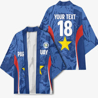 Custom Paraguay Football Kimono La Albirroja Pride - Wonder Print Shop